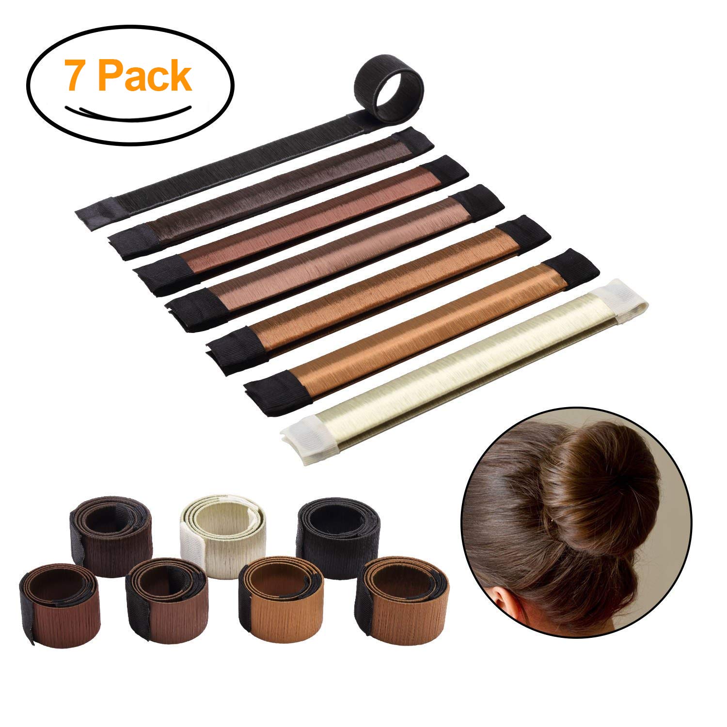 French Twist Bun Maker,Magic Bun Shaper Donut Hair Bun