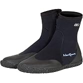 NeoSport Hi-Top Zipper Dive Boots, Premium Neoprene