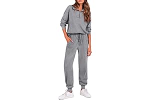BTFBM Women's 2 Piece Tracksuit Fall Outfits 2025 Long Sleeve Half Zip Sweatshirt Sweatpants Lounge Set Sweatsuits