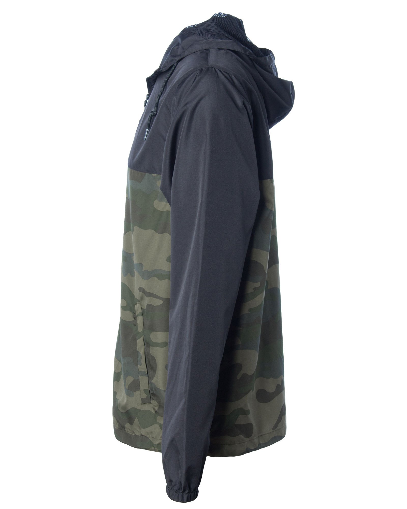 Global Men's Hooded Lightweight Windbreaker Rain Jacket ...