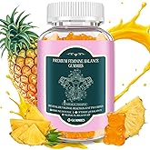 Hotvox Premium Feminine Balance Gummies,Probiotic Gummies,PH Balance & Gut Health Support,Boosts Immune System, Nurtures Women's Health, Pineapple Flavor Vegan Gluten-Free, 90 Count