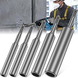 5Pcs Ground Rod Driver 8/10/12/16/20mm Professional