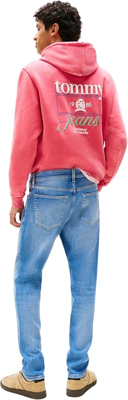 Herren Jeans Hose Austin Slim Tapered Fit, Blau (Denim Medium), 30W/34L