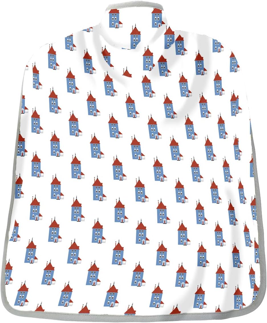 Back To School Budhi Budha Serviette Cantine Petites Maisons Bavoir Maternelle Fute Pour Enfant Parfait Pour La Rentree Scolaire Garcon Ou Fille La Creche Serviettes De Table En Tissu Cuisine Et Maison