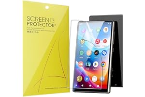 Lamshaw Compatible for Fanvace M3 MP3 Player Screen Protector, [6 Pack] Full Coverage TPU Clear Film Compatible for Fanvace M