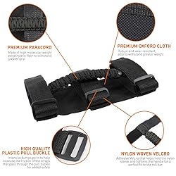 Savadicar 2 x Roll Bar Grab Handles Grip Handle for