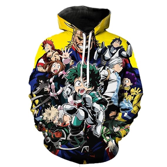 boku no hero sweatshirt