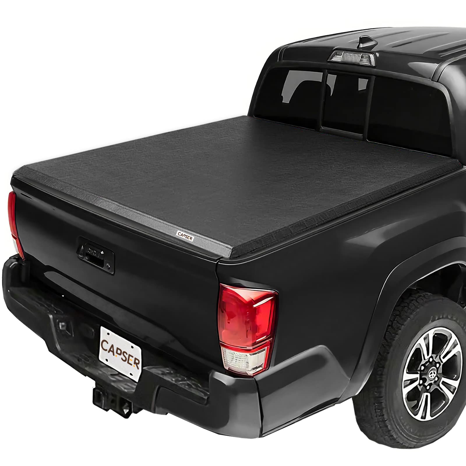 CAPSER Frontier 5FT Soft Tri-Fold Tonneau CoverCompatible with 2005 ...