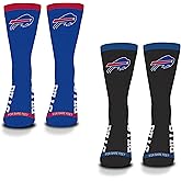 For Bare Feet - NFL MVP Classic Home & Away Crew Socks - 2 pack