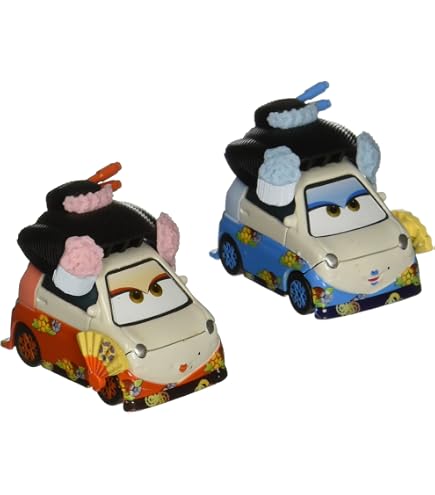 Amazon.com: Disney Cars Toys Pixar Cars 3 2-Pack Assortment, 1:55