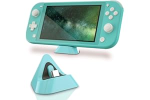 ECHZOVE Charging Dock for Nintendo Switch lite, Docking Station for Nintendo Switch lite - Animal Crossing New Horizons Blue