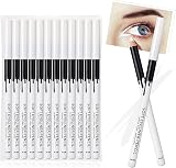 Erinde 12Pcs White Eyeliner Pencil Soft Highlighter Waterproof Matte view 1