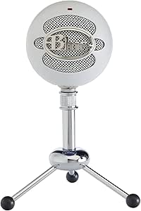 Blue Snowball USB Microphone (Textured White)