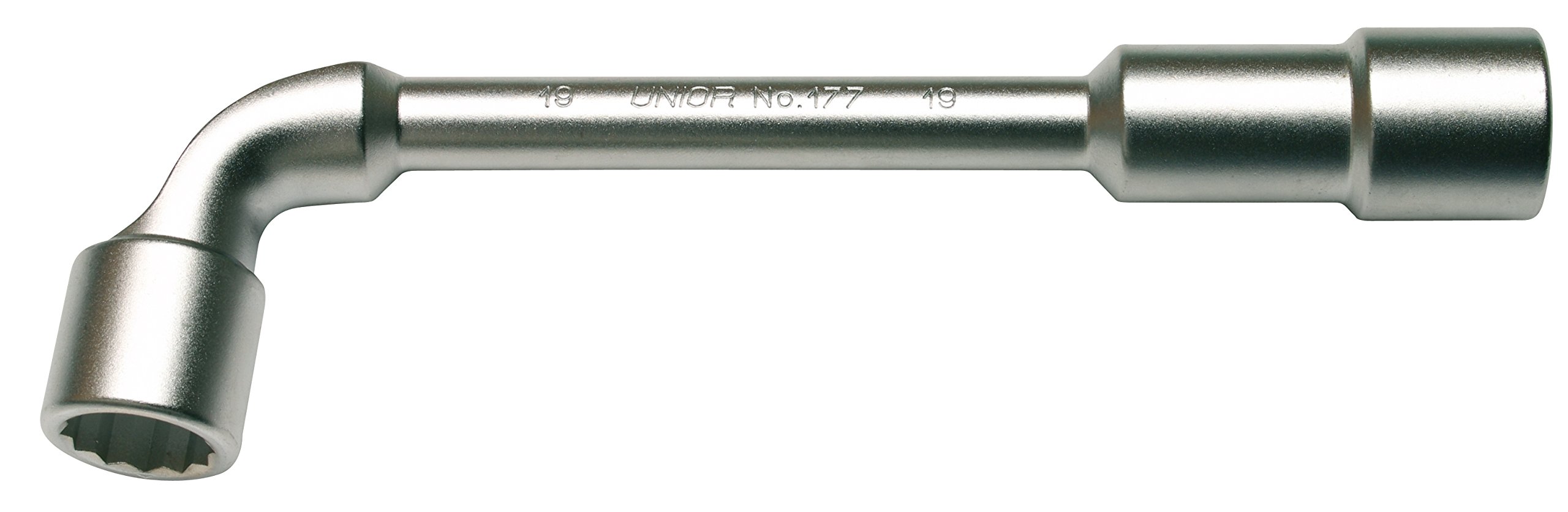 Unior 177 CPT568019 Offset Socket Wrench, Zwölfkant, 24 mm