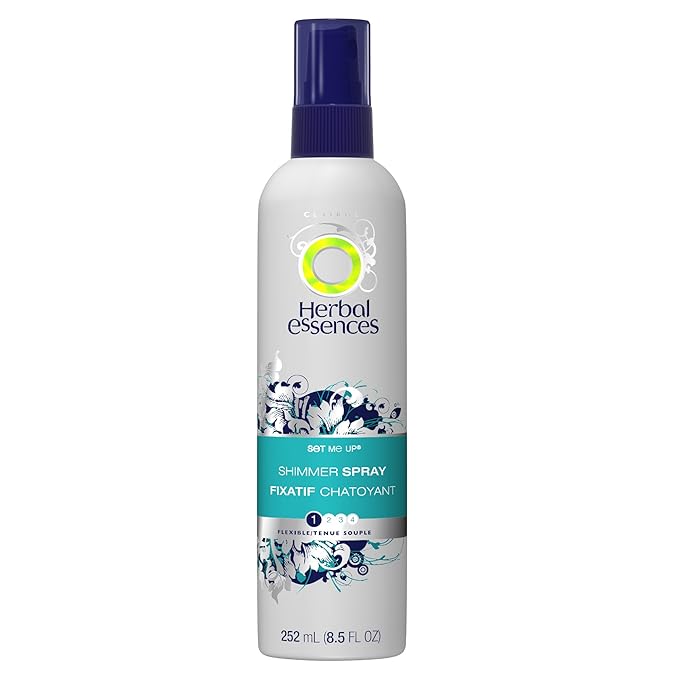 Amazon Com Herbal Essences Set Me Up Shimmer Spray Hair Care 8 5 Fl Oz Beauty