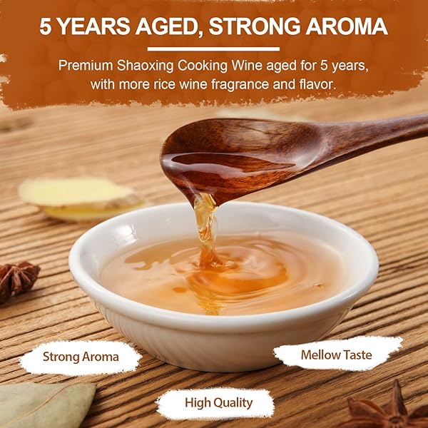 52USA PREMIUM SHAOXING COOKING WINE, CHINESE ASIAN COOKING WINE, SHAO HSING RICE WINE, SHAOXING RICE WINE, HSING RICE WINE, FERMENTED RICE WINE, HOMEMADE ASIAN COOKING, 640ML
