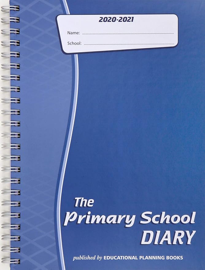 The Primary School Diary 202021 (Blue) Amazon.co.uk Office Products