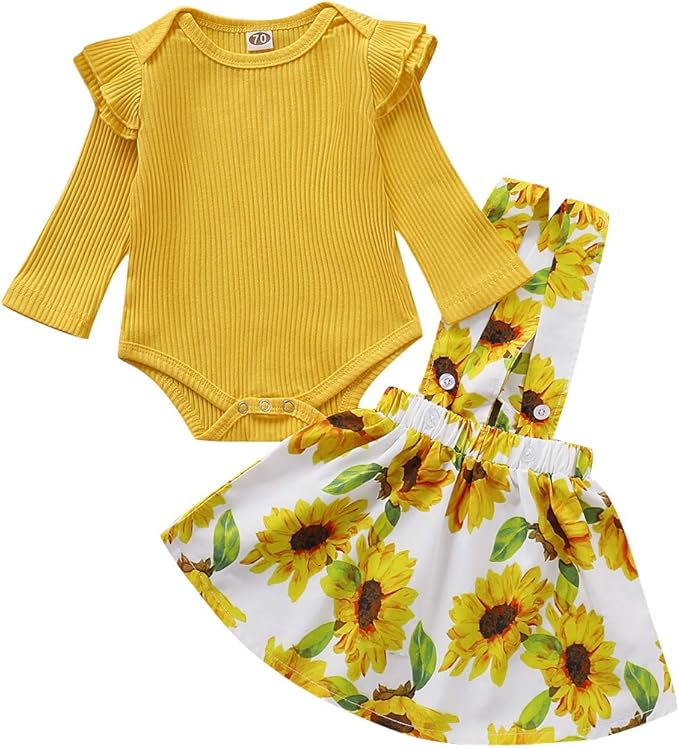 sunflower toddler dress
