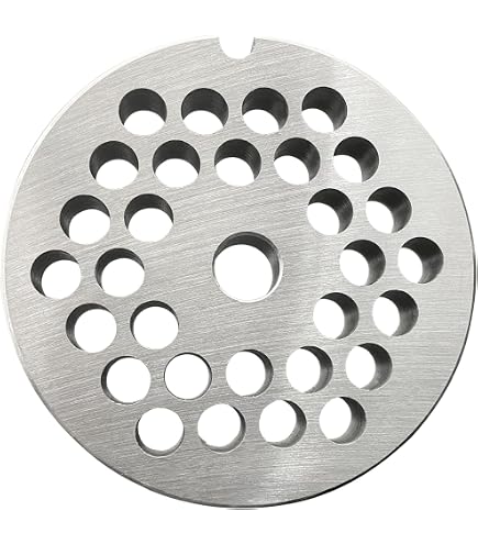 32 Meat Grinder Plates With Hubs - Cozzini Cutlery Imports - Choose
