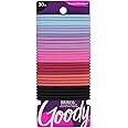 Goody Ouchless Elastic Hair Ties - 30 Ct, Rainbow, 4MM Rubber Bands for Hair, Pain-Free Hair Accessories for Women & Men, Made for Long-Lasting Braids, Ponytails & More, All Hair Types