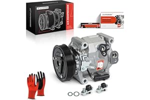A-Premium Air Conditioner AC Compressor with Clutch Compatible with Dodge Grand Caravan 2011-2020, Journey 2011-2019, Avenger