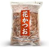 Shirakiku Premium Dried Gourmet Bonito Flakes - Smoked Japanese Bonito Fish Flakes - Pre-Cut Thinly slice packed with umami flavor to Make Traditional Japanese Dishes - Resealable Package - 16 Ounces