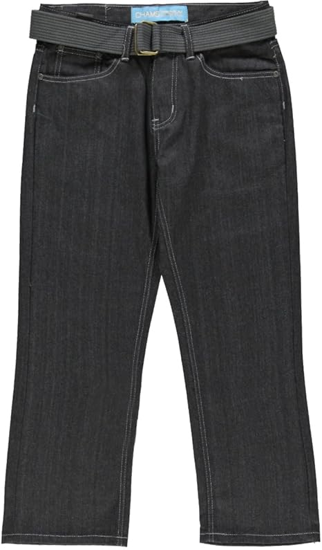 boys husky white jeans