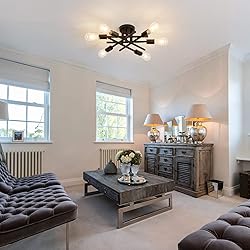 ASGYISA Semi Flush Mount Modern Ceiling Light