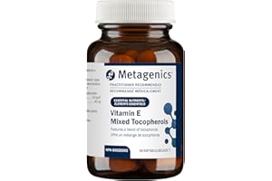 Metagenics - E Complex-1:1 - Vitamin E Complex - Antioxidant Support - 60 Softgels