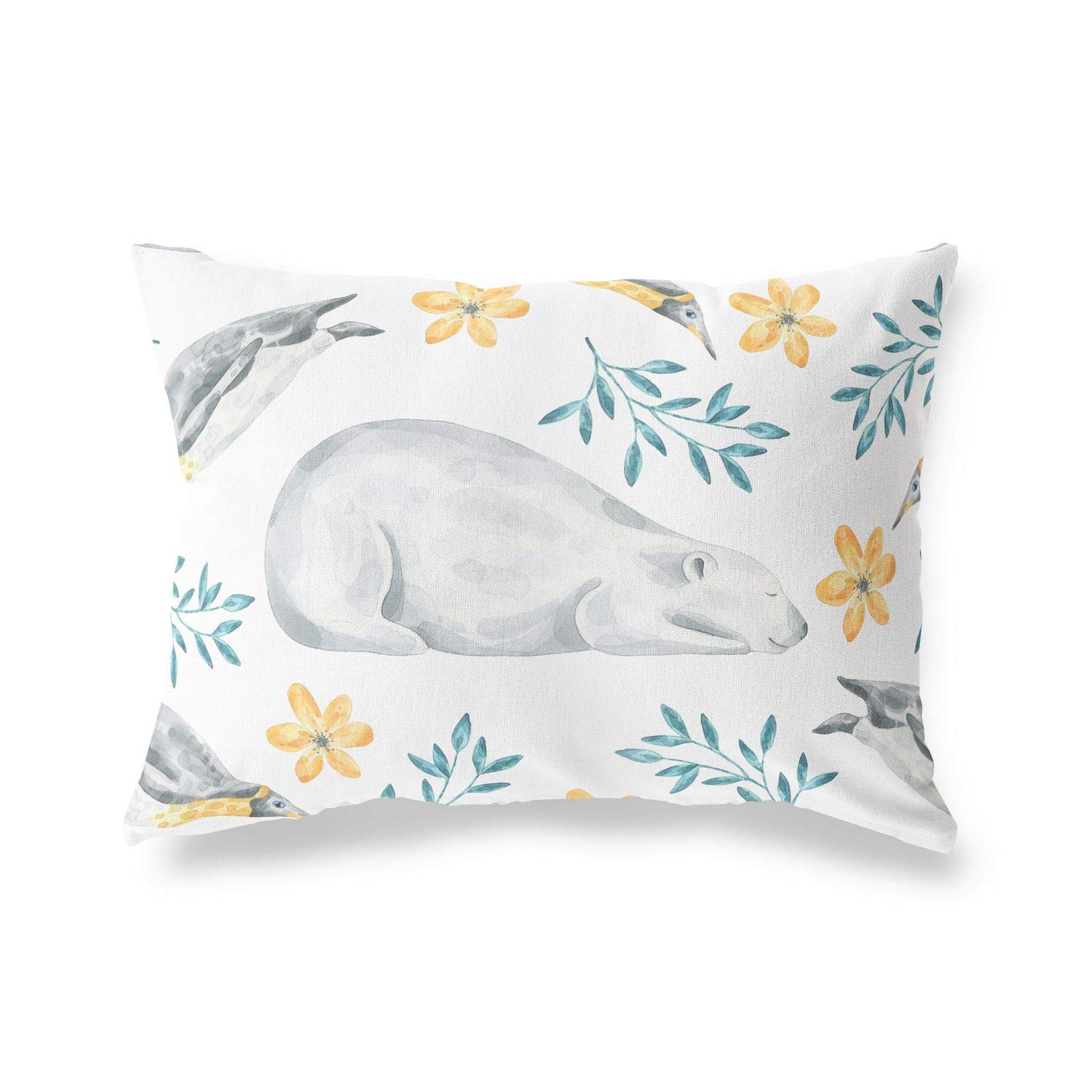 Bonamaison Decorative Cushion Cover Random Pattern, Throw Pillow Covers, Home Decorative Pillowcases for Livingroom, Sofa, Bedroom, Size:35x50 Cm - Designed and Manufactured in Turkey