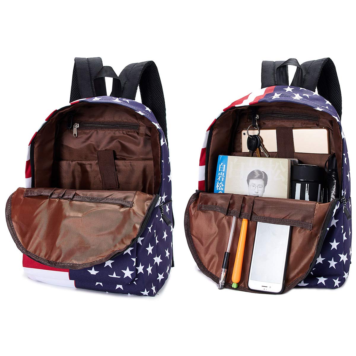 TUONROAD Schulrucksack Pizza katze Schultertasche Freizeitrucksack Jugendliche Rucksack Mittelschule Tagesrucksack