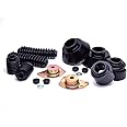 Daystar, Dodge and Jeep 2" Lift Kit, fits 2007 to 2012 2/4WD Dodge Nitro and 2008 to 2013 Jeep KK Liberty, all transmissions, all cabs KC09106BK, Made in America , Black