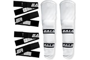 EALER Heavy Duty Hockey Shin Straps for Easy Use