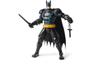 DC Comics, Batman Battle Clash 6” Ninja Strike Batman Action Figure with 2 Ninja Accessories, Super Hero Kids Toys for Boys and Girls Ages 3 & Up
