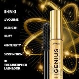 Avon Lash Genius Multitask & Multiply Mascara Brown Black 10ml Smart Control view 2