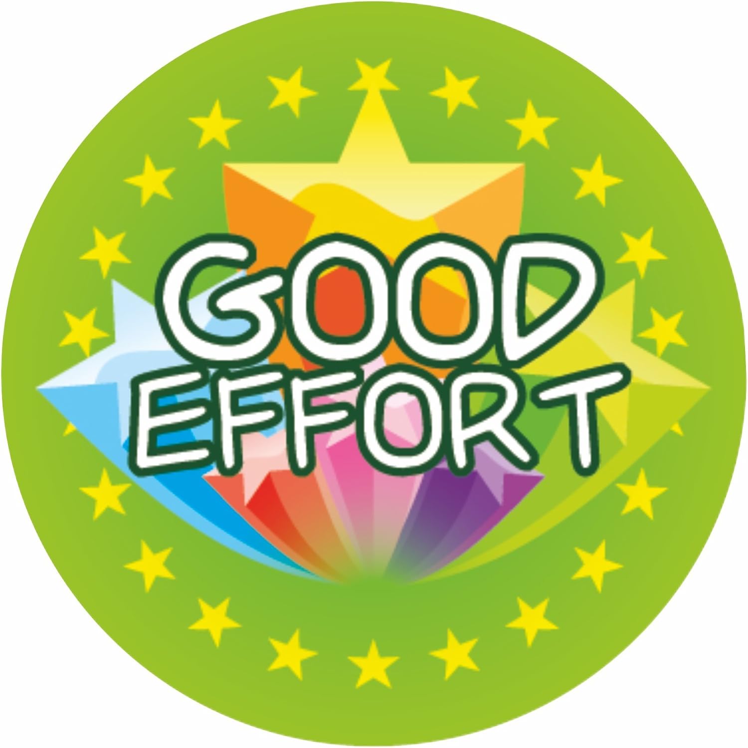 School Stickers Star Work Praise Stickers, Multicoloured - Image 5