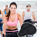 DAWAY C9 Extra Large Bike Seat Cover Memory Foam Cushion 12in L x 12in W view 6