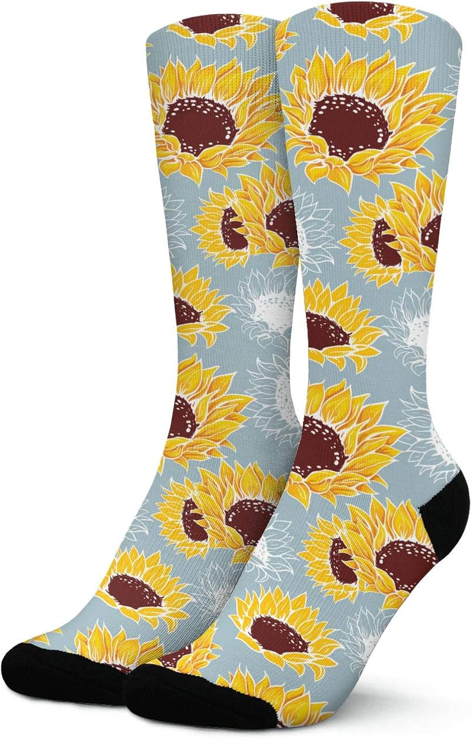 Womens Long Socks Cozy Elasticsoccer Crew Compression Socks at Amazon