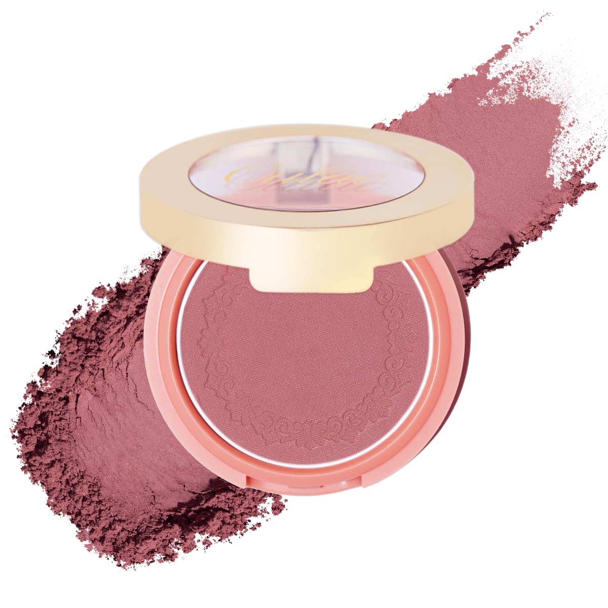 Oulac Blushers for Cheeks Make up, Mauve Rose Cream Bulsh Suitable for cool-toned skin, Long-Lasting Fade & Sweat Resistant, Vegan & Cruelty-Free, N11 Fatal Seduction — image 1