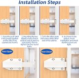 Jiayi Push Latch Heavy Duty 2 Pack Push to Open Cabinet Latches view 9