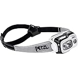 Petzl, Swift RL Rechargeable Headlamp with 900 Lumens & Automatic Brightness Adjustment, Black