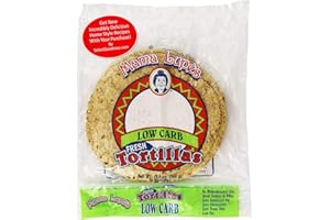 Mama Lupe Low Carb Tortillas 12.5oz Plus Get New Incredibly Delicious Home Style Recipes (1 Pack)