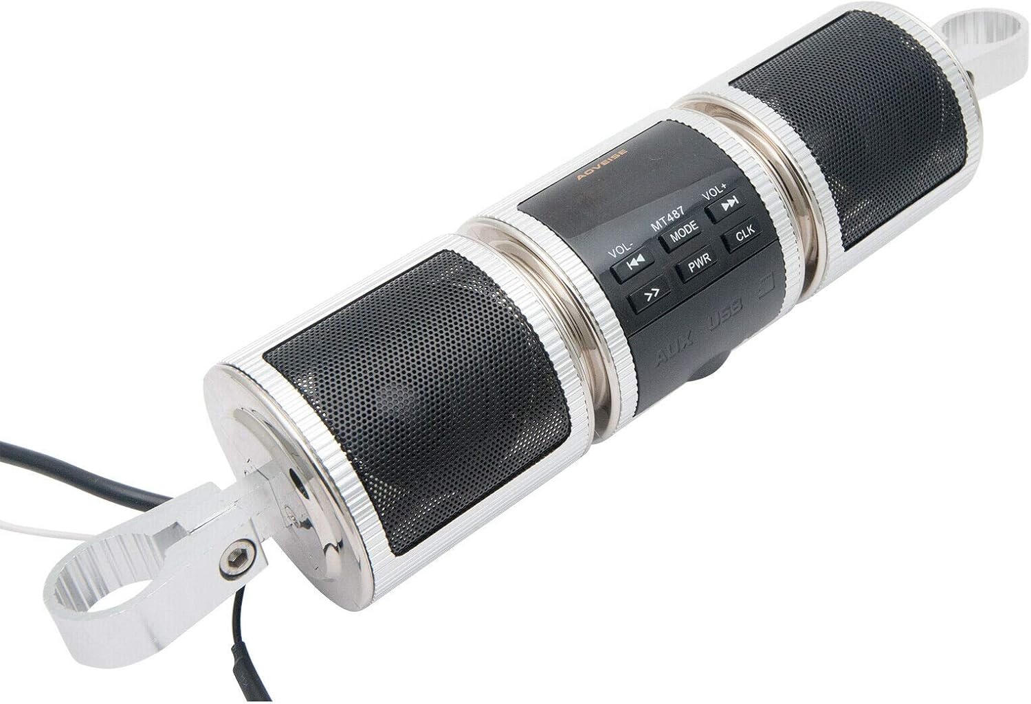 MASO Bluetooth Motorcycle Radio, 12V Waterproof Bike Handlebar Mount