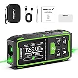 Huepar Dual Laser Measuring Tool, 656Ft Green-Beam