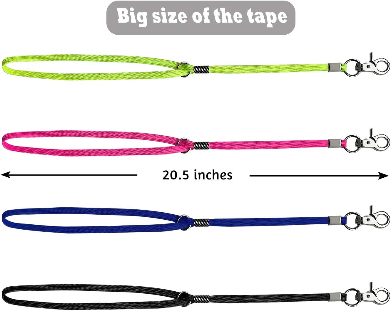 Periflowin Dog Grooming Loop - Heavy Duty Nylon Pet Bathing Tether Straps - 4 Pack, pale green, 4 Count (Pack of 1) - Image 3