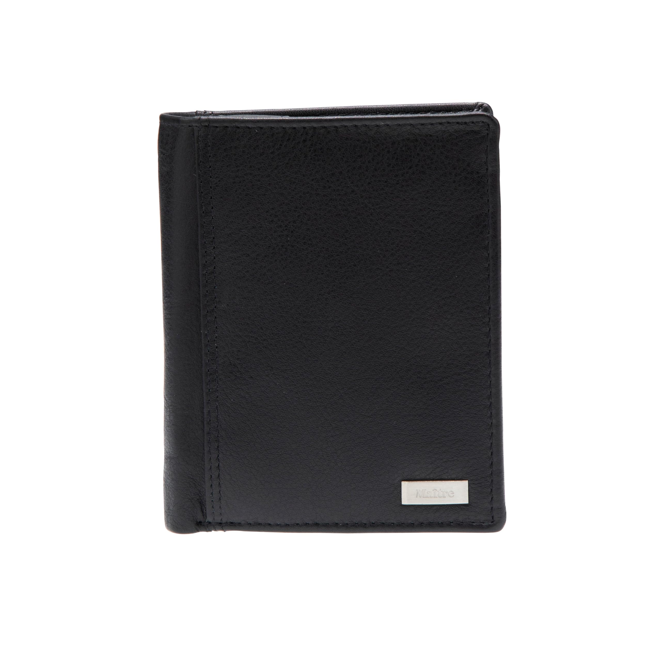 Maitre Womens Fusto Scheintasche (HF) Wallet Black Schwarz (schwarz 1) Size: 11x13x2 cm (B x H x T)