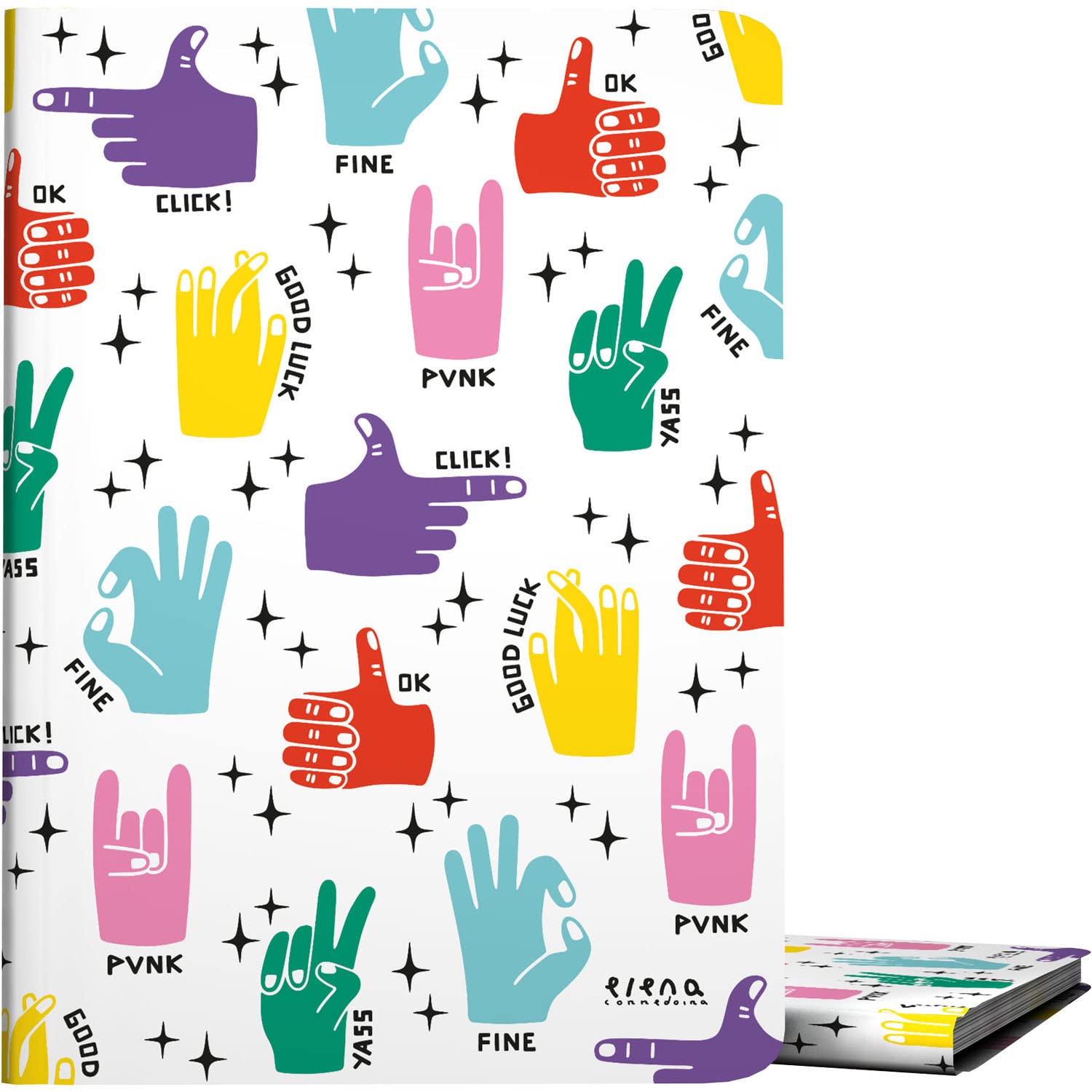 Grafoplás Elena Corredoira 1332443 30 Pocket A4 Polypropylene Cover with Hands