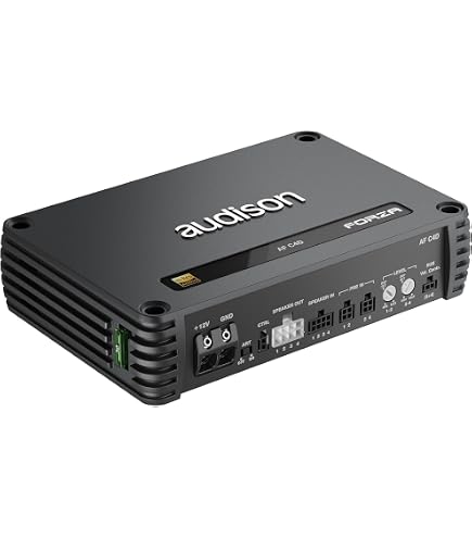 Amazon.com: Audison SR 4.300 D-Class 4-Channel Amplifier 130 Wrms