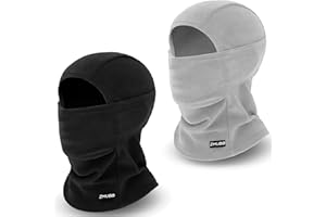 ZMUBB Kids Fleece Balaclava Ski Mask,Face Mask Neck Warmer for Boys Girls,Windproof Face Cover for Cold Weather Skiing Cycling