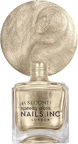 Nails.INC 45 Second Speedy Gloss Call Me In Covent Garden 14ml Mushroom Grey view 4